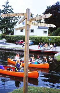 An der Schleuse von Håverud